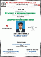 Alumni Talk 2023 Alumni Talk Poster